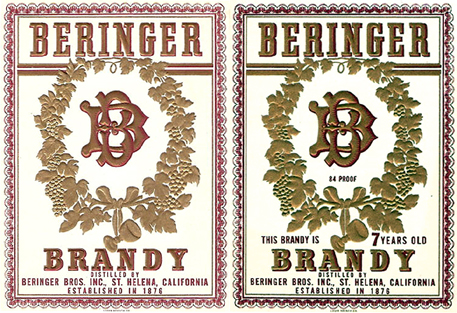 «Beringer Brandy»